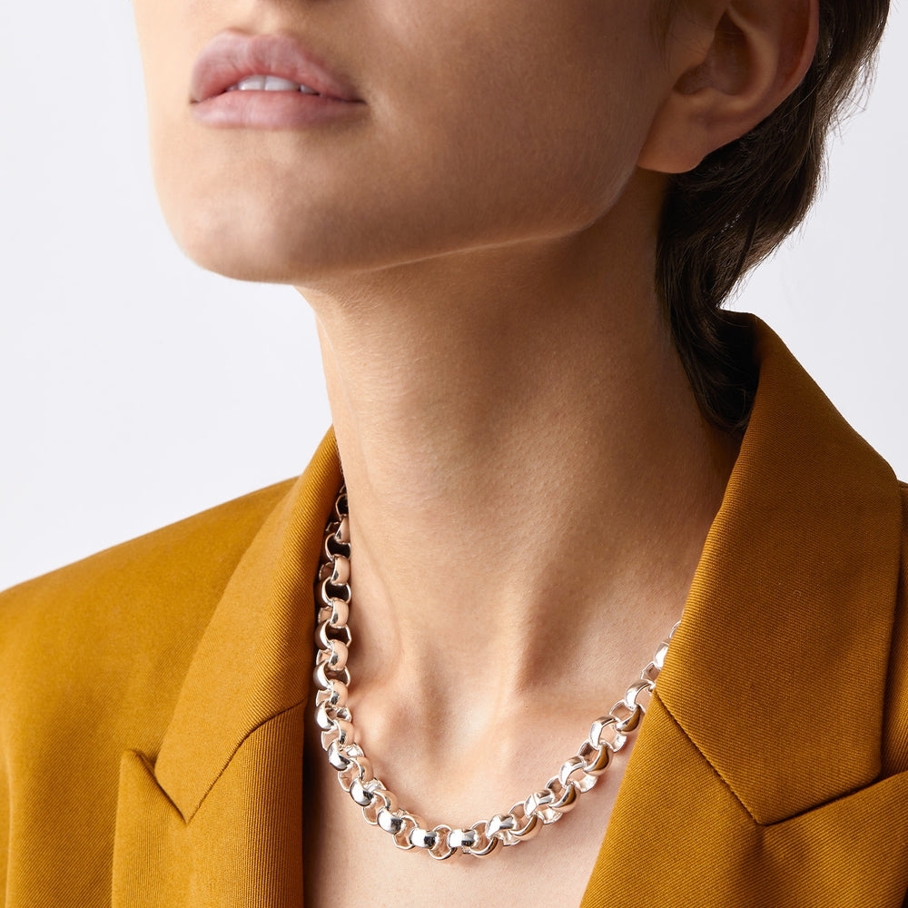 Jenny Bird, Rodin Chain - Silver - Pristine Condition